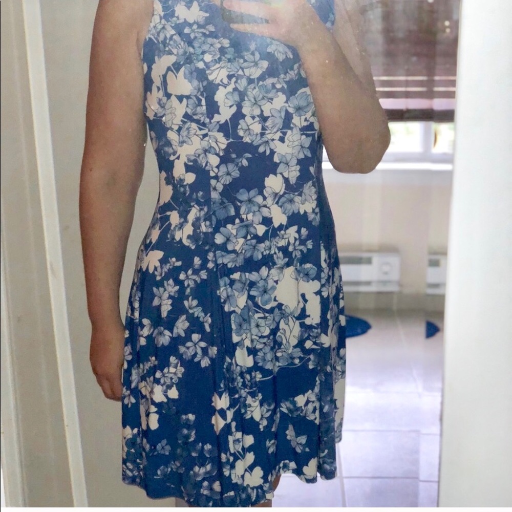 Chaps fit and flare dress - Picture 1 of 4